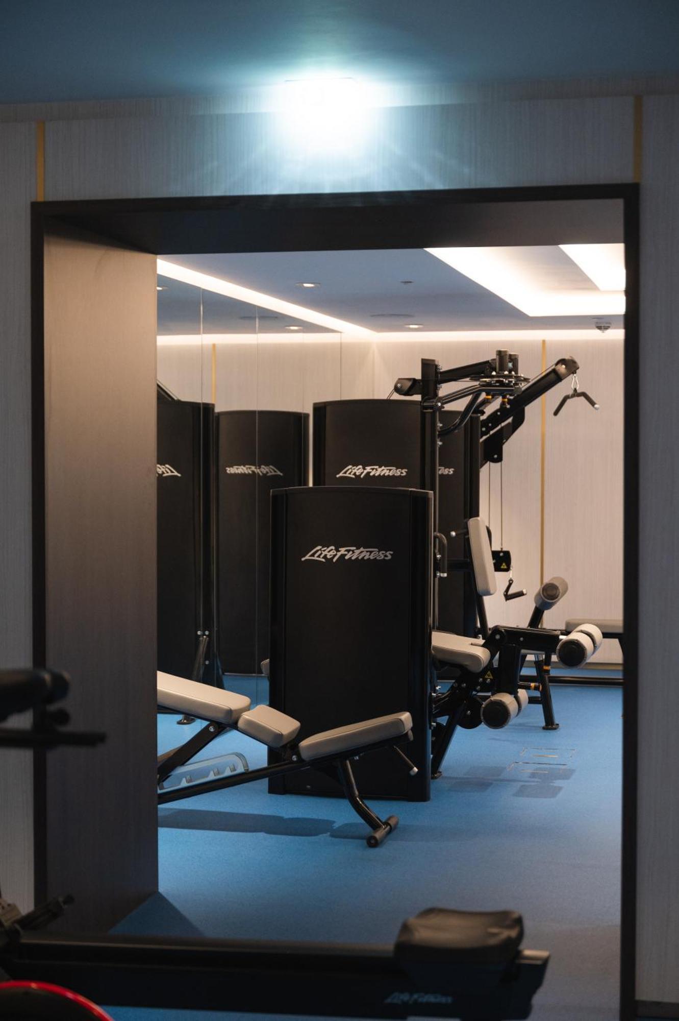 Almanac Palais Vienna 호텔 외부 사진 Life Fitness equipment at the 2016 Olympics