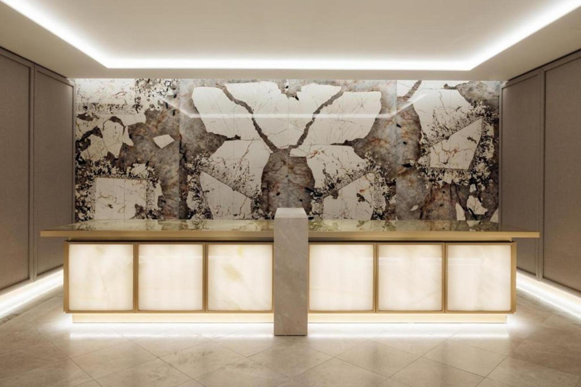 Almanac Palais Vienna 호텔 외부 사진 The lobby of the Ritz-Carlton, DIFC